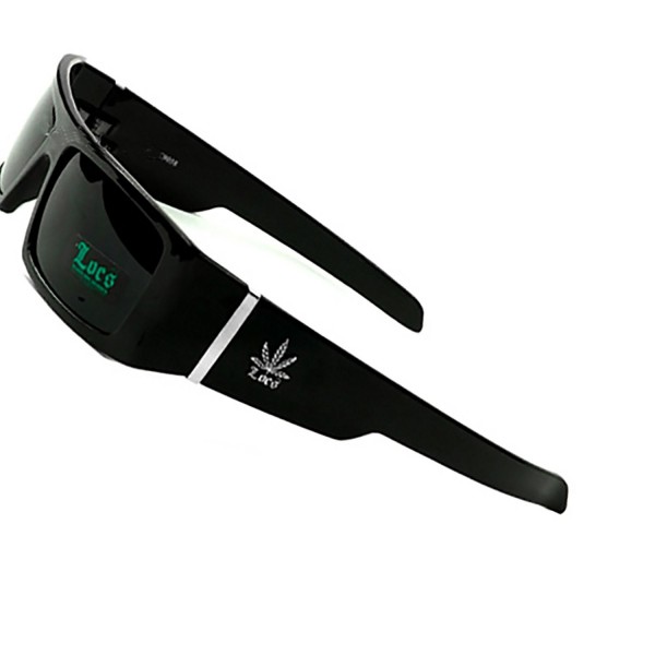 Locs Sunglasses Marijuana Leaf 9058mj blk