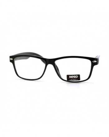 Unisex Wayfarer Eyeglasses Classic Rectangular