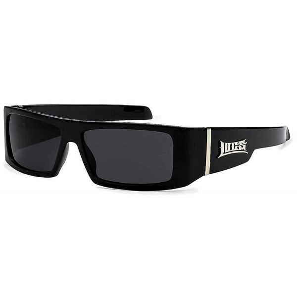 Locs 8Loc9058 BK Polish Black Sunglasses