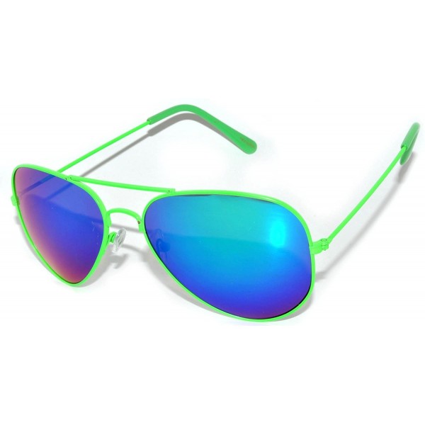 Classic Aviator Sunglasses Green Color