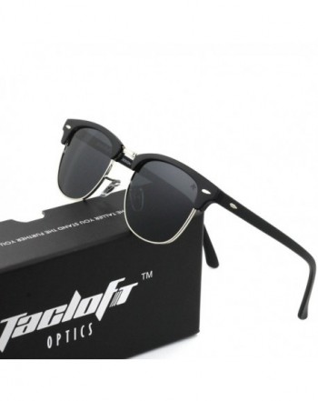 Tacloft Classic Clubmaster Sunglasses Polarized