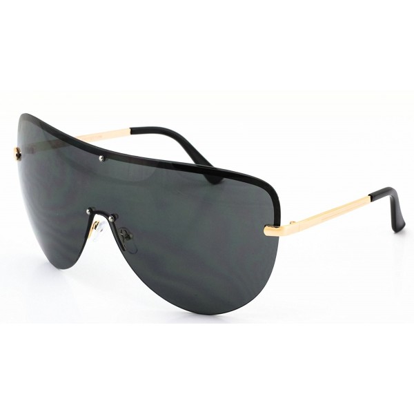 Elite OVERSIZED Sunglasses Black Black Black Gold