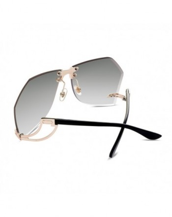 Rimless sunglasses