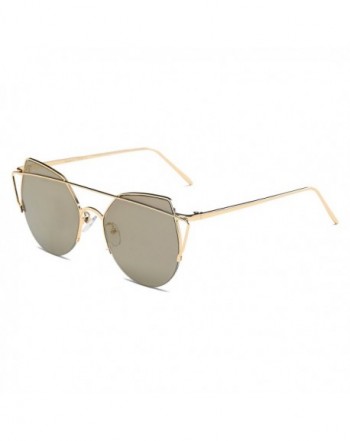 Cramilo Designer Reflective Mirrored Sunglasses