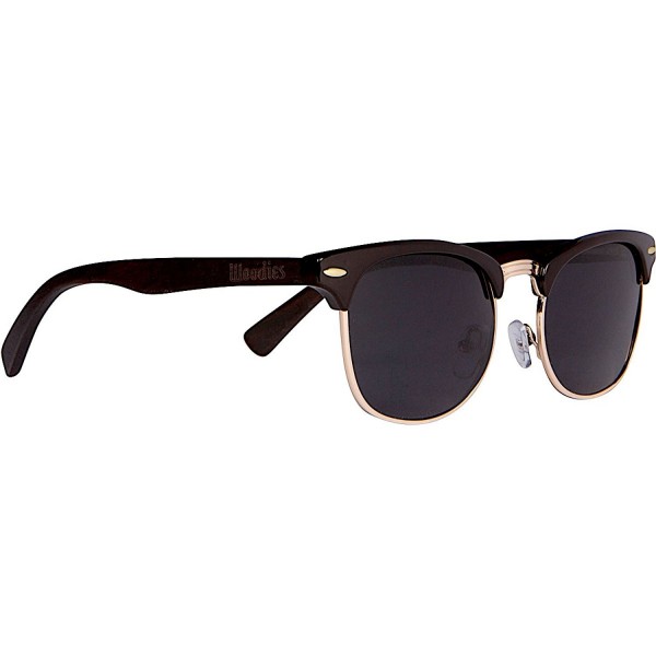 WOODIES Clubmaster Sunglasses Polarized Lenses