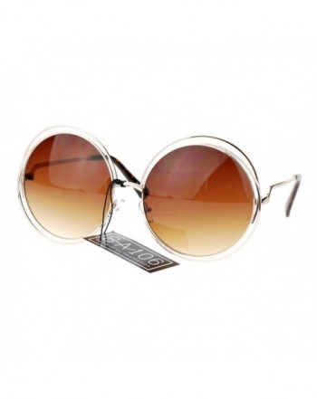 Double Circle Designer Fashion Sunglasses