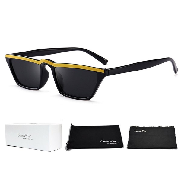 SamuRita Square Sunglasses Stylish Shades