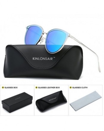 Kinlonsair Fashion Polarized Mirrored Sunglasses