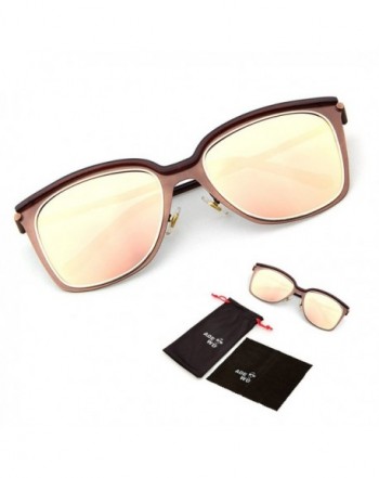 ADEWU Classic Plastic Aviator Sunglasses mercury