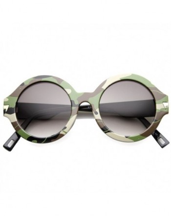 zeroUV Rimmed Sunglasses Jungle Camo Lavender