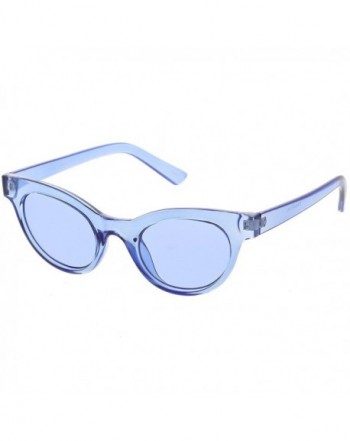 sunglassLA Womens Transparent Sunglasses Rimmed