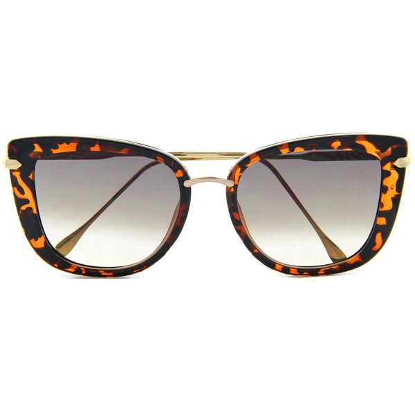 Oversized Sunglasses Runway Fashion Tortoise