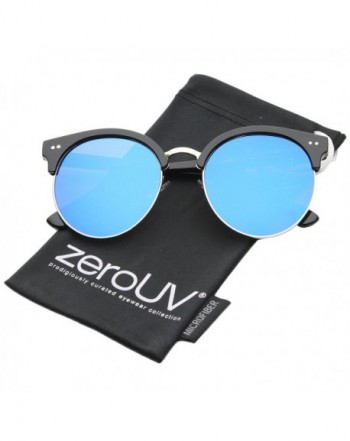 zeroUV Womens Oversize Sunglasses Black Silver