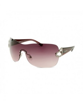 Womens Affectionate Shield Burgundy Sunglasses