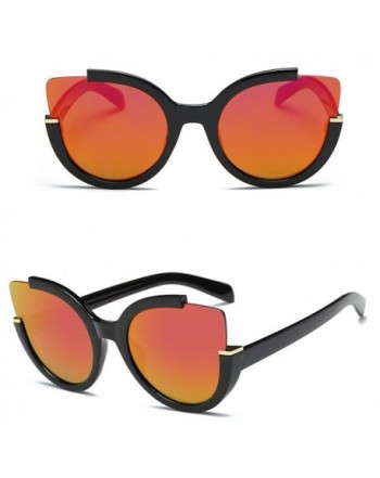 Doober Vintage Mirrored Oversized Sunglasses