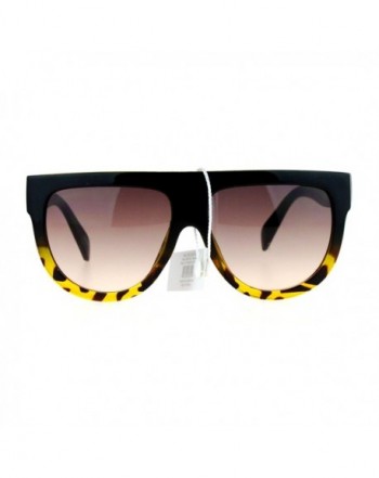 Plastic Oversize Boyfriend Sunglasses Tortoise