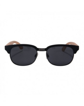 Semi-rimless sunglasses