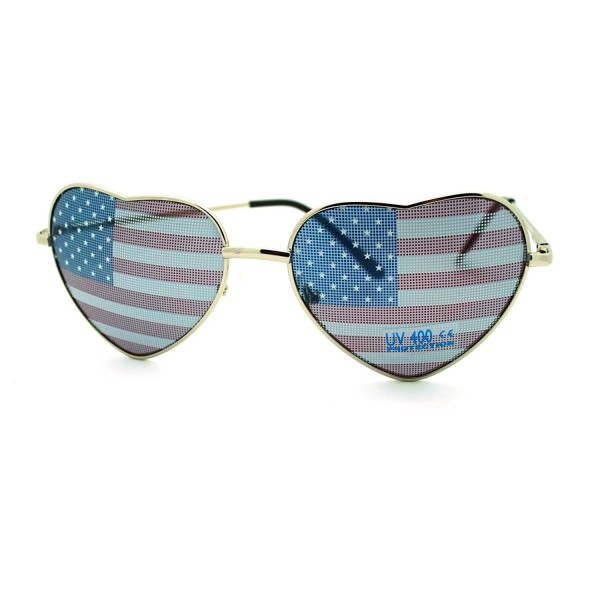 American Sweet Heart Sunglasses Print