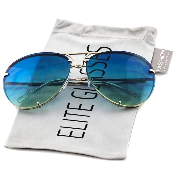Aviator Oceanic Design Frames Sunglasses