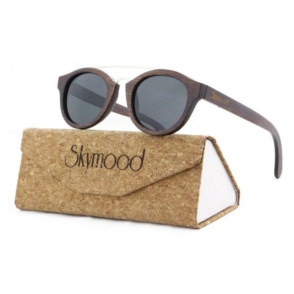 SKYMOOD Bamboo Polarized Sunglasses Cork