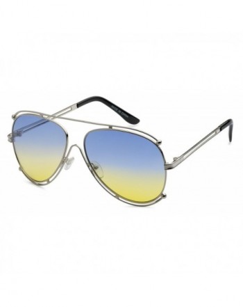 Eason Eyewear Double Aviator Sunglasses