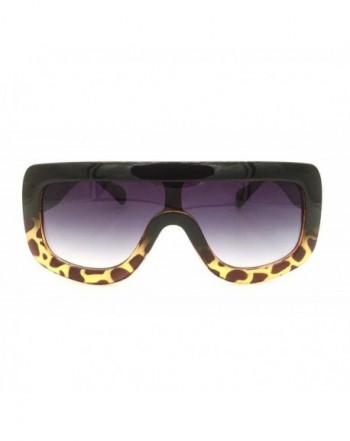 Oversized Shield Designer Celebrity Sunglasses