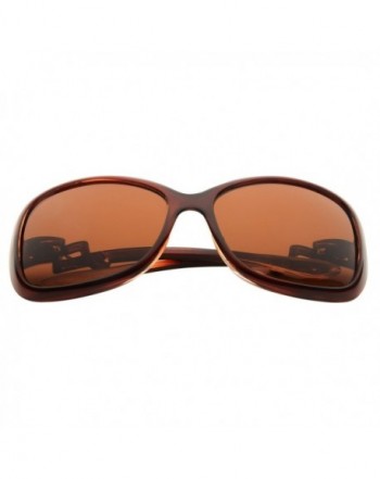 Zodaca Transparent Sunglasses Rhinestone Protection
