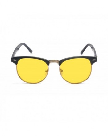 Semi-rimless sunglasses