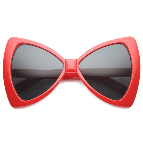 zeroUV Colorful Oversize Butterfly Sunglasses