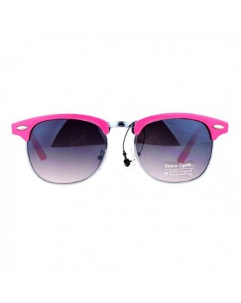 Retro Celebrity Clubmaster horned Sunglasses