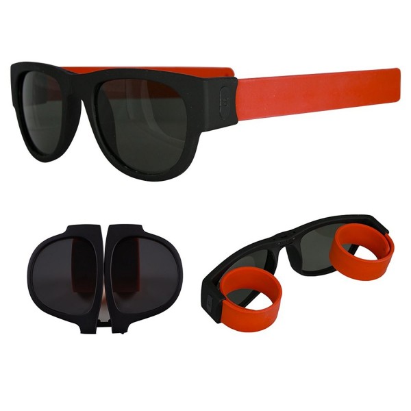 Foldable Sunglasses Flexible Silicone Non Polarized