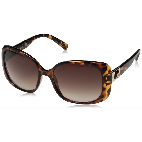 GUESS Womens Acetate Square Sunglasses