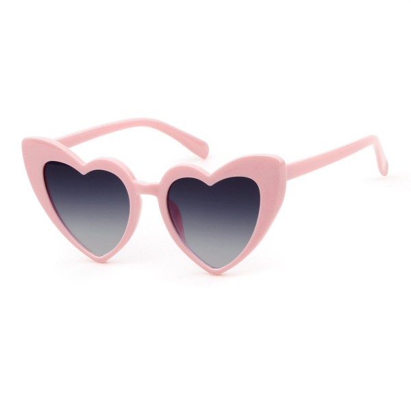 Retro Heart Thick Goggles Sunglasses