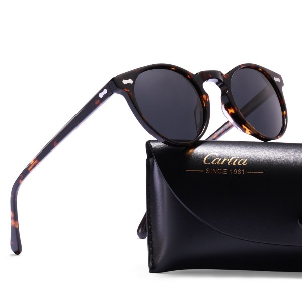 Vintage Round Sunglasses Polarized Protection