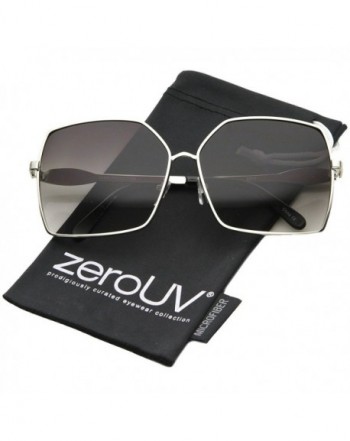 zeroUV Oversize Gradient Sunglasses Lavender