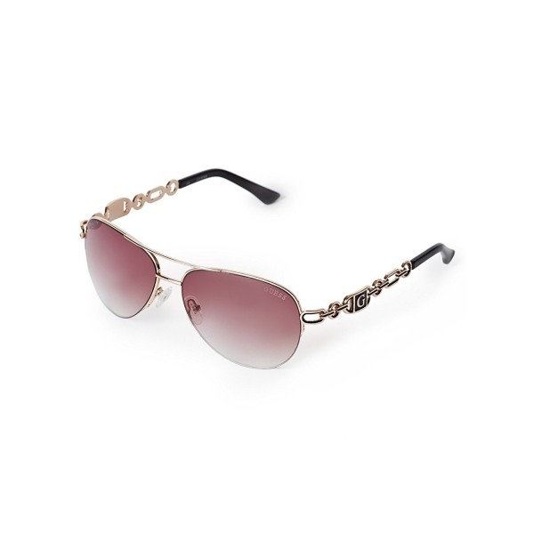 GUESS Factory Womens Aviator Sunglasses