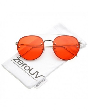 zeroUV Temples Rimless Colored Sunglasses