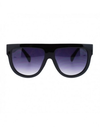 Womens Plastic Oversize Boyfriend Sunglasses