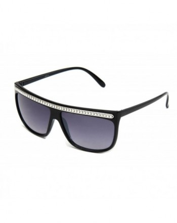 Newbee Fashion Square Sunglasses Rhinestones