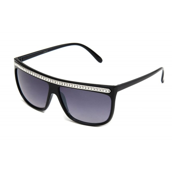 Newbee Fashion Square Sunglasses Rhinestones