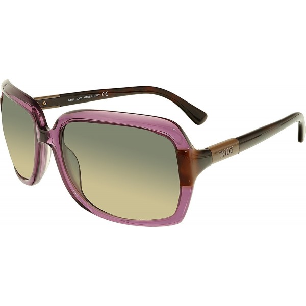 Tods TO29 81B 58 Rectangle Translucent Sunglasses