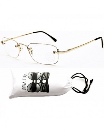 Style Vault Rectangular Eyeglasses Lavender Clear