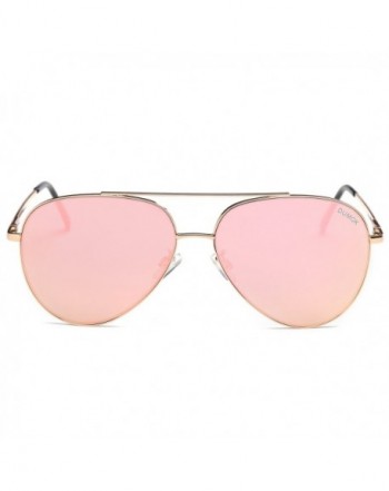 Classic Aviator Sunglasses Mirrored Protection
