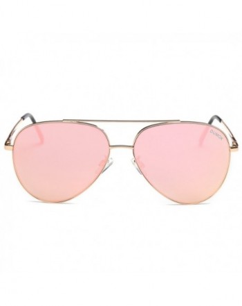 Classic Aviator Sunglasses Mirrored Protection