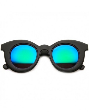 zeroUV Oversized Mirror Sunglasses Midnight