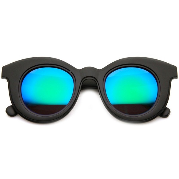 zeroUV Oversized Mirror Sunglasses Midnight
